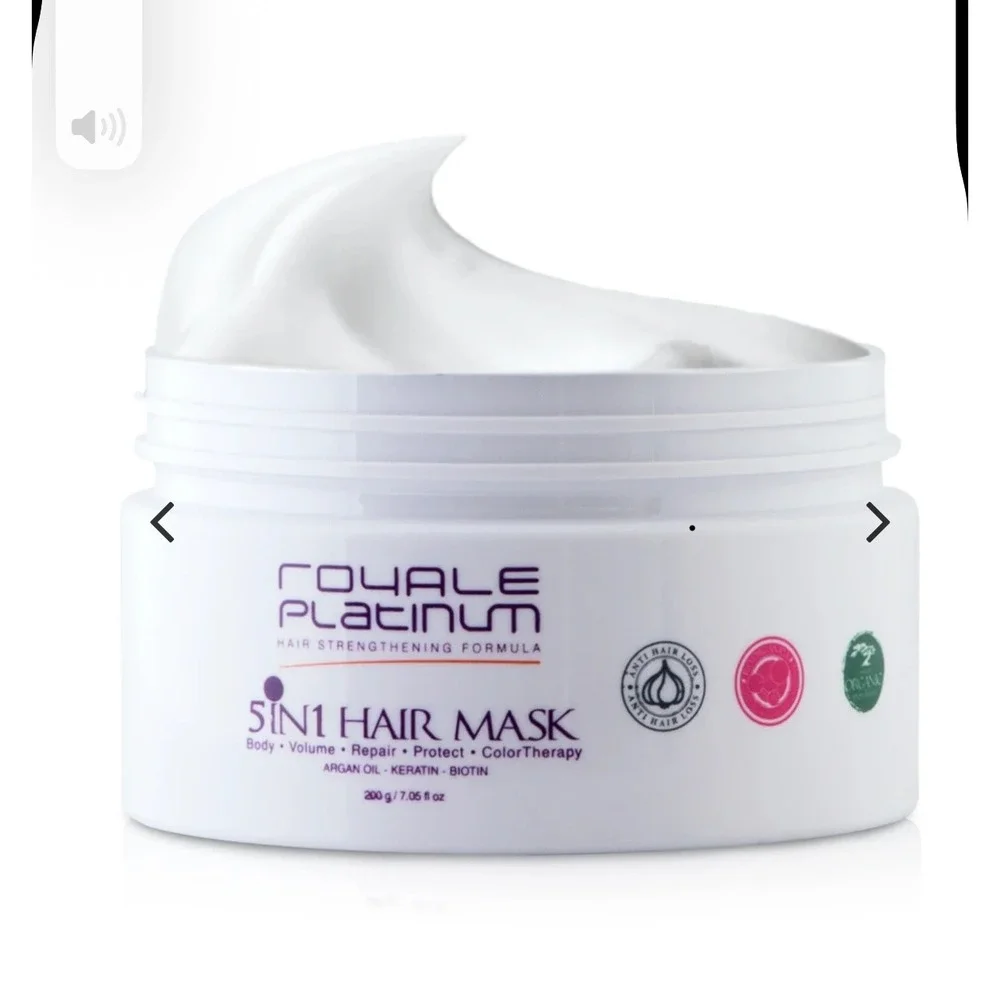 Royale platinum hair
